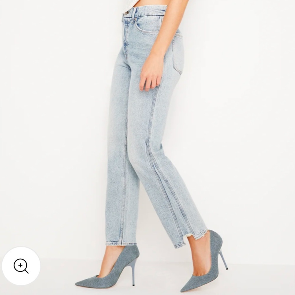 NWT Jeans Good American GOOD CURVE STRAIGHT JEANS (10)